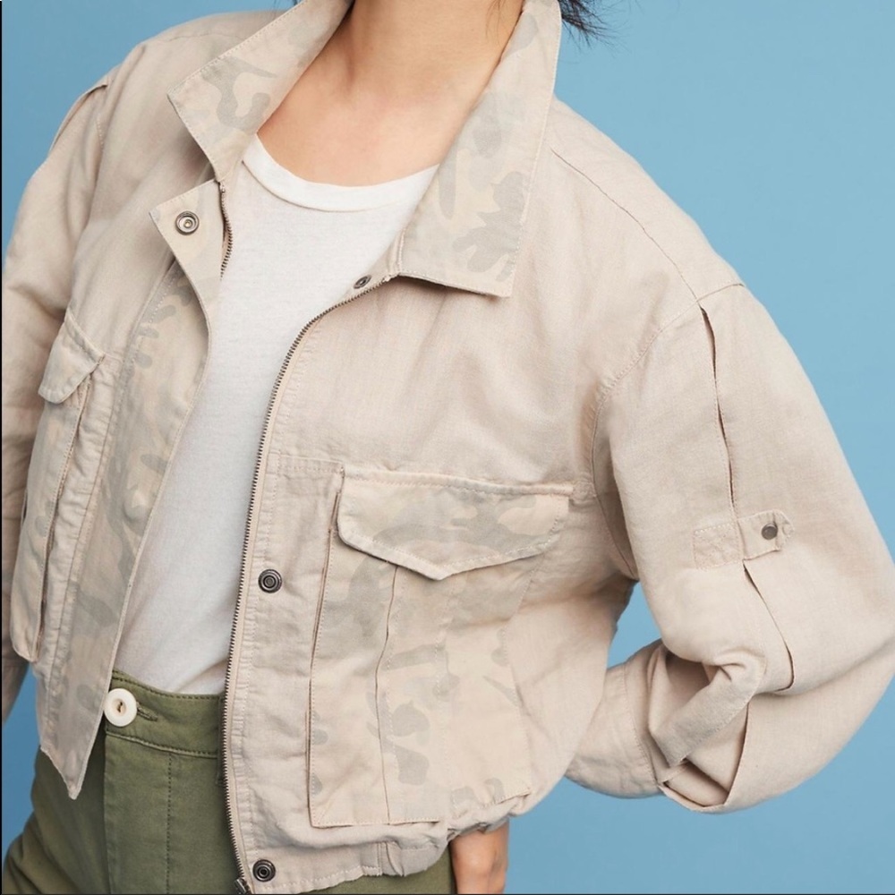 Cropped Anthropology jacket